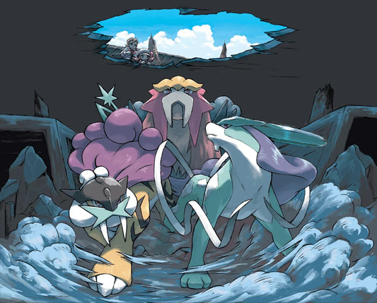 Qui sont Suicune, Entei et Raikou dans l’univers Pokémon