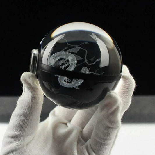 Pokéball Lumineuse Cristal Méga-Rayquaza - Pokéled