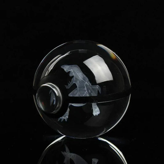 Pokéball Lumineuse Cristal Carchacrok - Pokéled