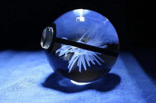 Pokéball Lumineuse Cristal Ho-Oh - Pokéled