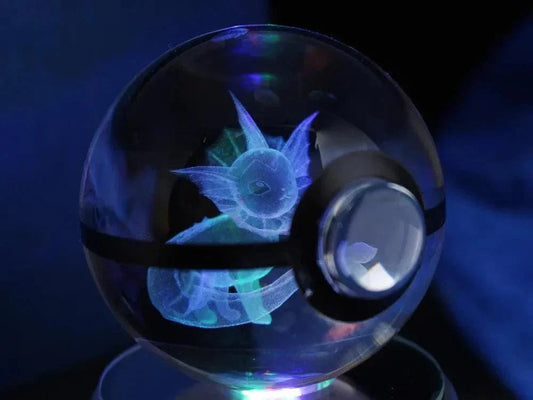 Pokéball Lumineuse Cristal Aquali - Pokéled