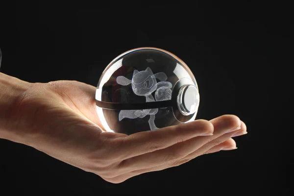 Pokéball Lumineuse Cristal Riolu - Pokéled