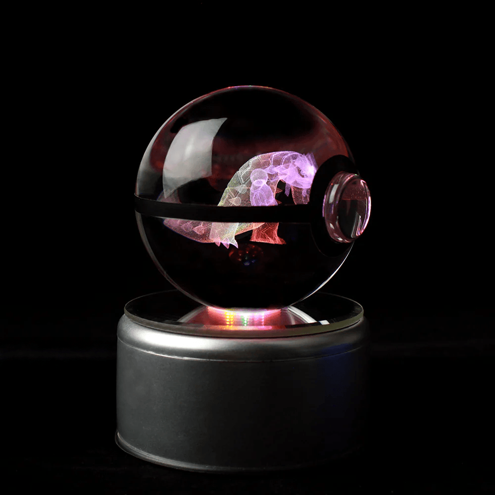 Pokéball Lumineuse Cristal Groudon - Pokéled