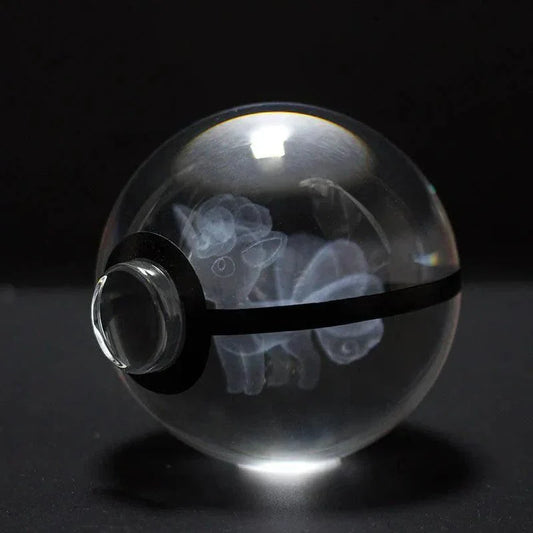Pokéball Lumineuse Cristal Goupix - Pokéled