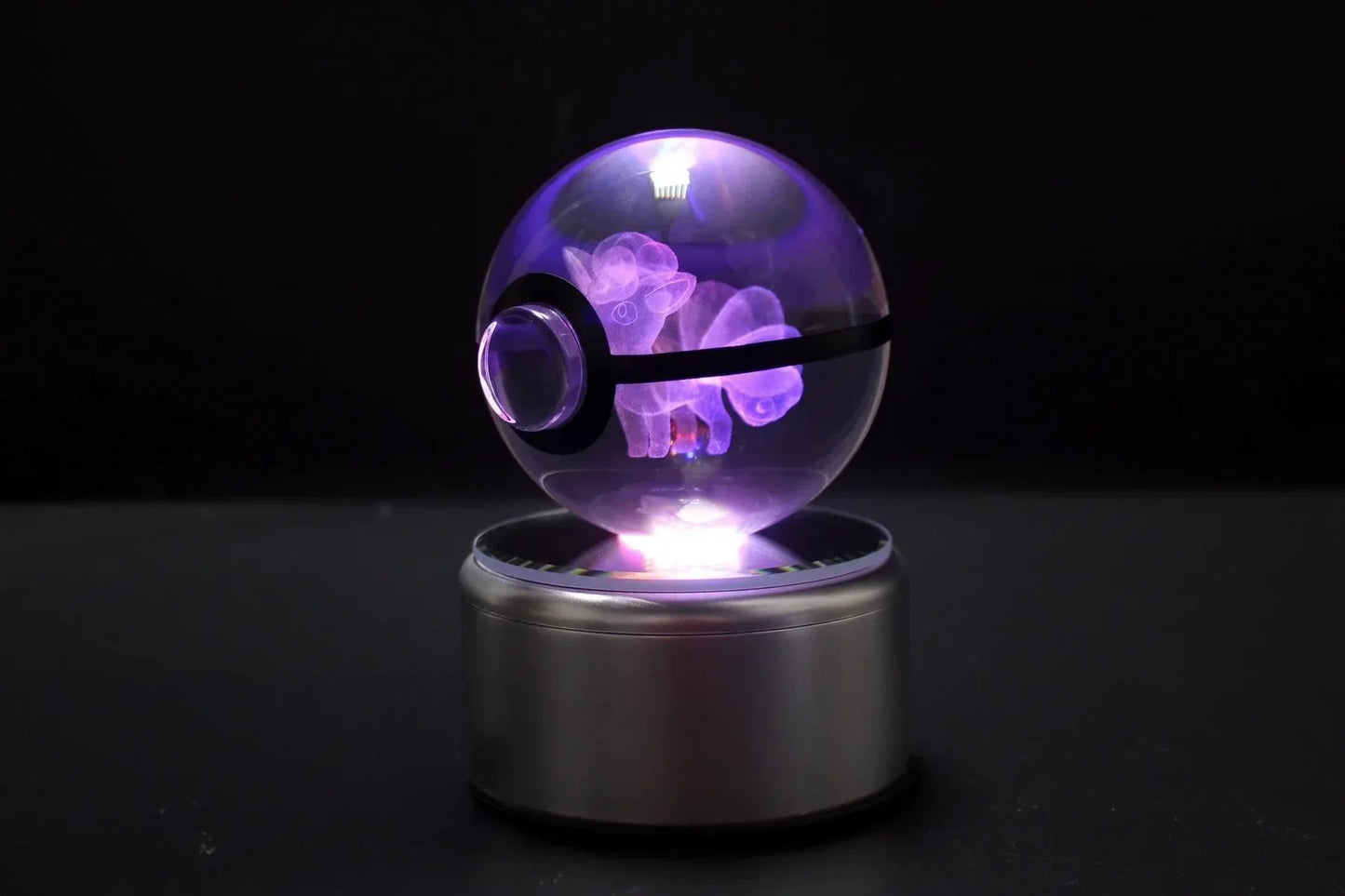 Pokéball Lumineuse Cristal Goupix - Pokéled