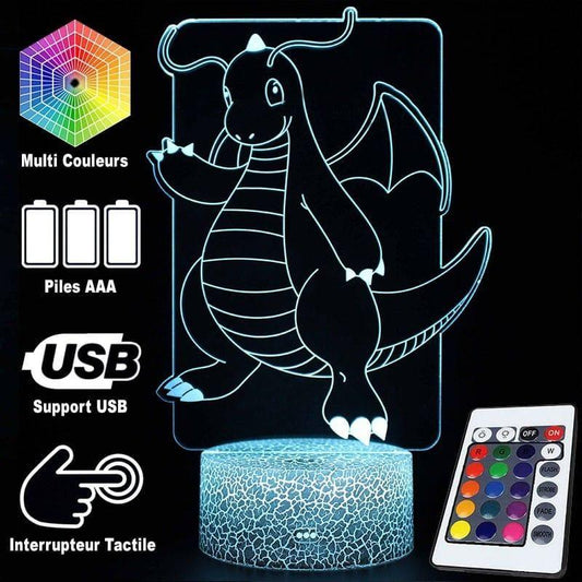 Lampe Dracolosse LED - Pokéled