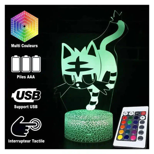 Lampe Flamiaou LED - Pokéled