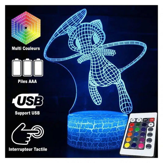 Lampe Mew LED - Pokéled