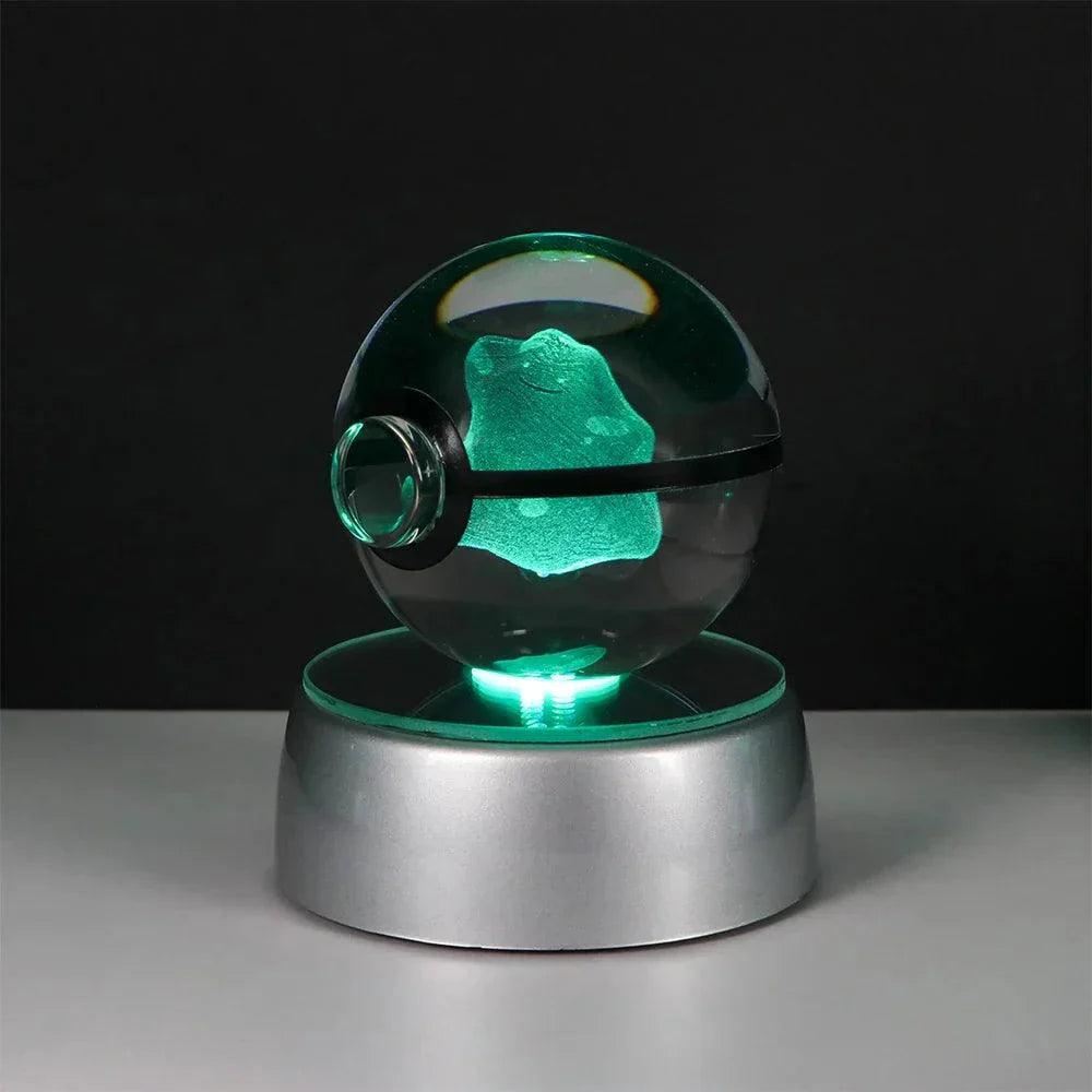 Pokéball Lumineuse Cristal Métamorph - Pokéled
