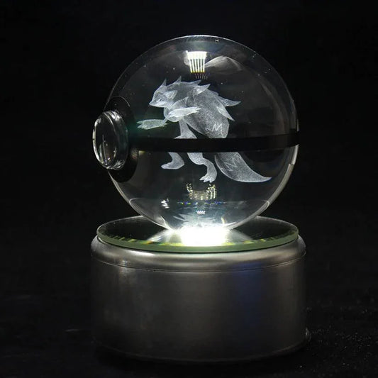 Pokéball Lumineuse Cristal Zoroark - Pokéled