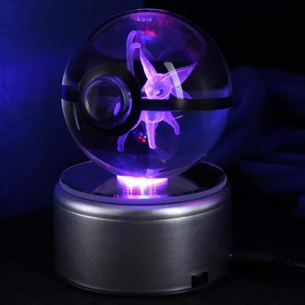 Pokéball Lumineuse Cristal Mentali - Pokéled