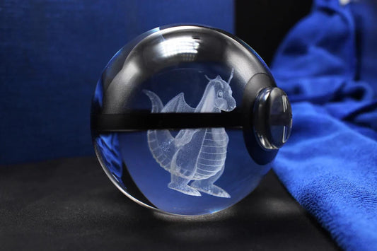 Pokéball Lumineuse Cristal Dracolosse - Pokéled