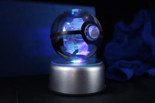 Pokéball Lumineuse Cristal Tortank - Pokéled