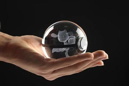 Pokéball Lumineuse Cristal Riolu - Pokéled