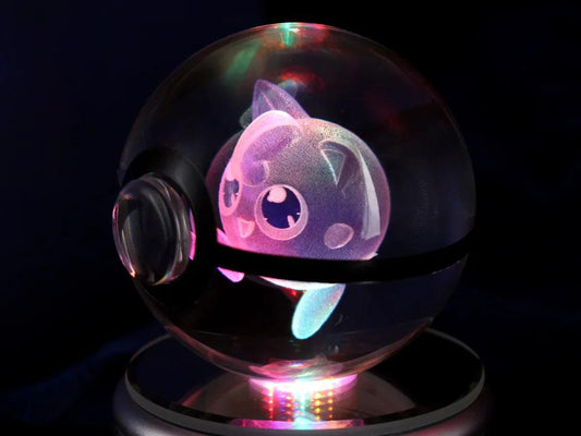 Pokéball Lumineuse Cristal Rondoudou - Pokéled