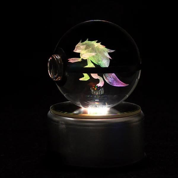 Pokéball Lumineuse Cristal Zoroark - Pokéled