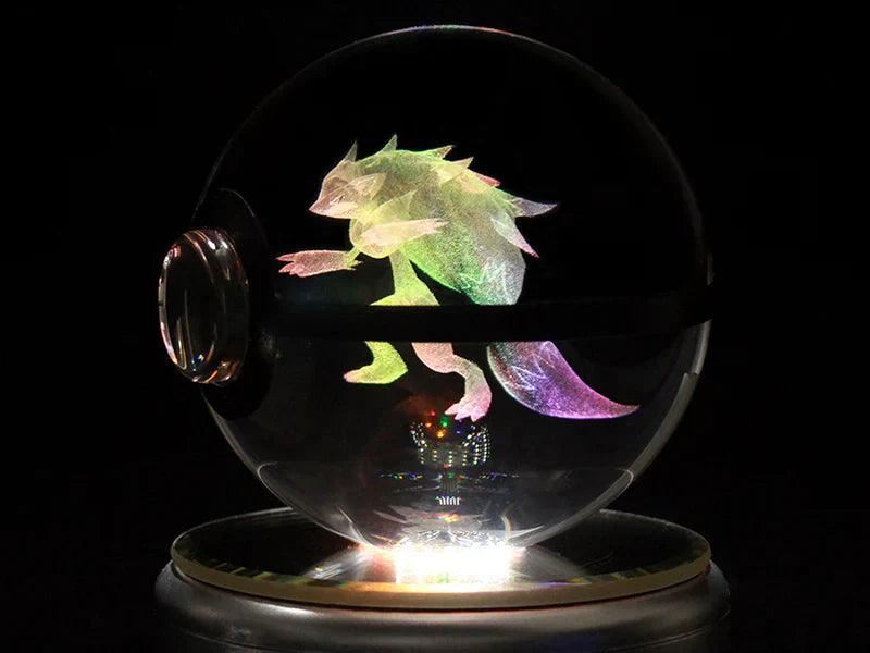 Pokéball Lumineuse Cristal Zoroark - Pokéled