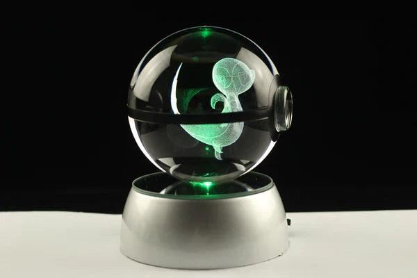 Pokéball Lumineuse Cristal Vipélierre - Pokéled