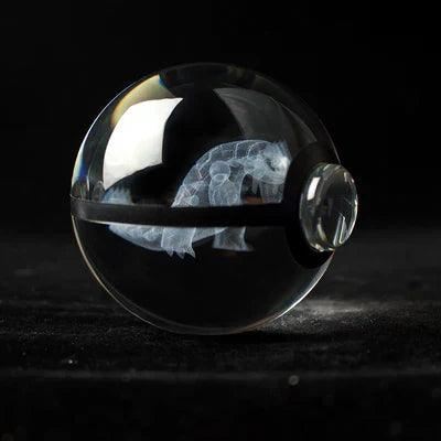 Pokéball Lumineuse Cristal Groudon - Pokéled