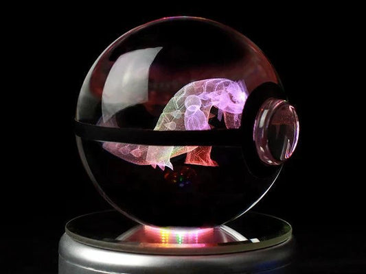 Pokéball Lumineuse Cristal Groudon - Pokéled