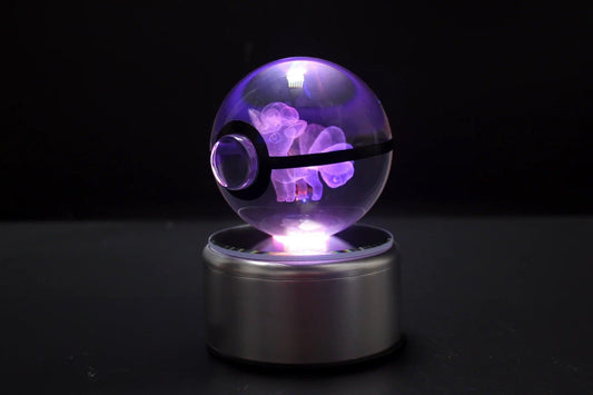 Pokéball Lumineuse Cristal Goupix - Pokéled