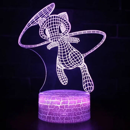 Lampe_mew_3d_led