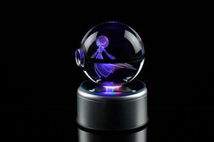 Pokéball Lumineuse Cristal Gardevoir - Pokéled