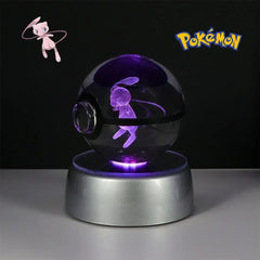 Pokéball Mew – Cristal LED - vignette 1