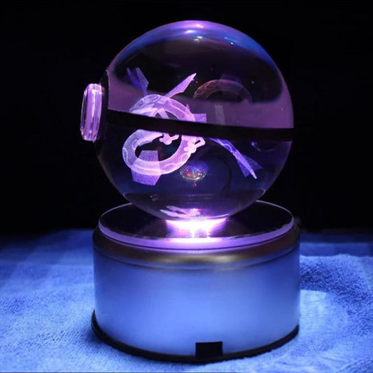 Pokéball Lumineuse Cristal Rayquaza - Pokéled
