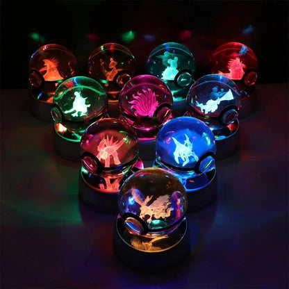 Pokéball Lumineuse Cristal Mentali - Pokéled