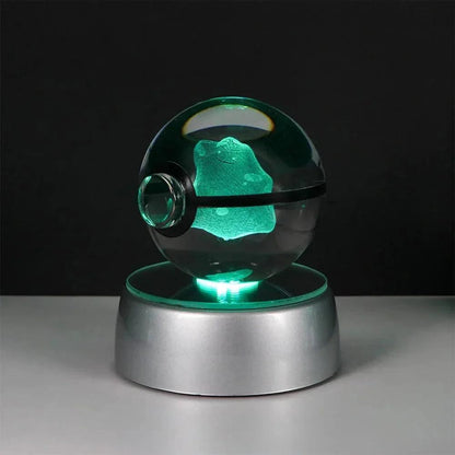 Pokéball Lumineuse Cristal Métamorph - Pokéled