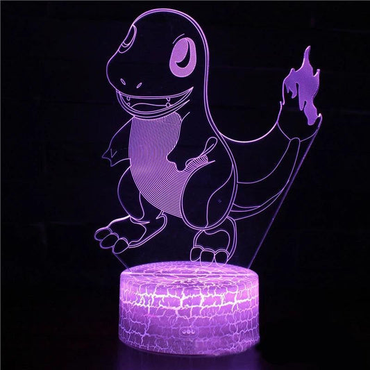 Lampe Salamèche LED - Pokéled