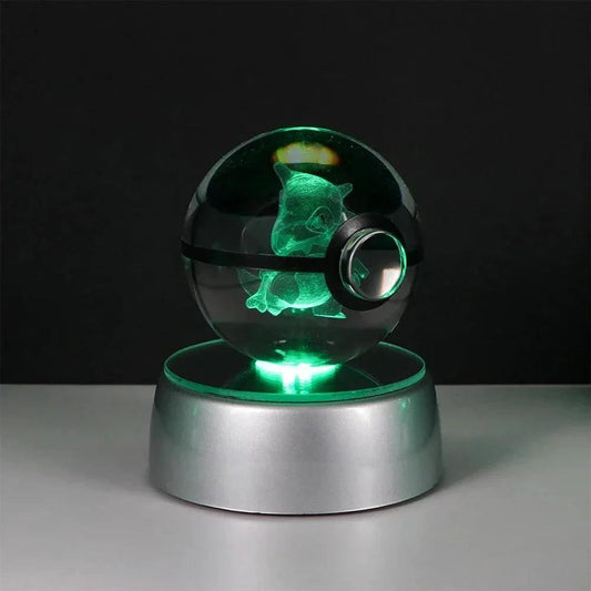 Pokéball Lumineuse Cristal Ossatueur - Pokéled