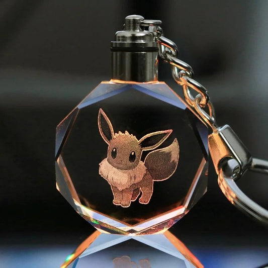 Porte-clés Cristal Évoli - Pokéled