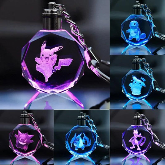 Porte-clés Cristal Psychokwak - Pokéled