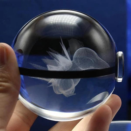 Pokéball Lumineuse Cristal Héricendre - Pokéled