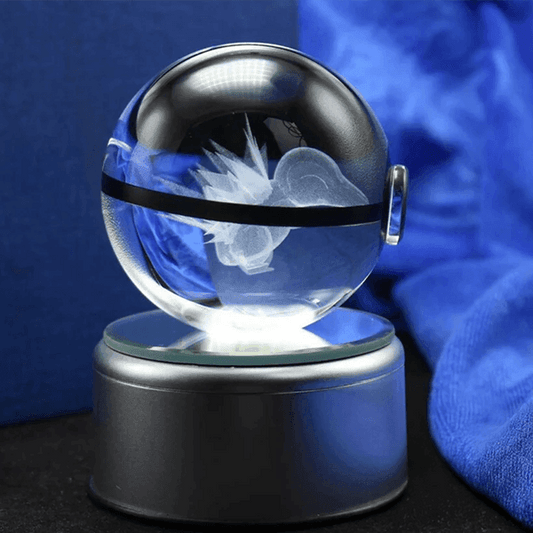 Pokéball Lumineuse Cristal Héricendre - Pokéled